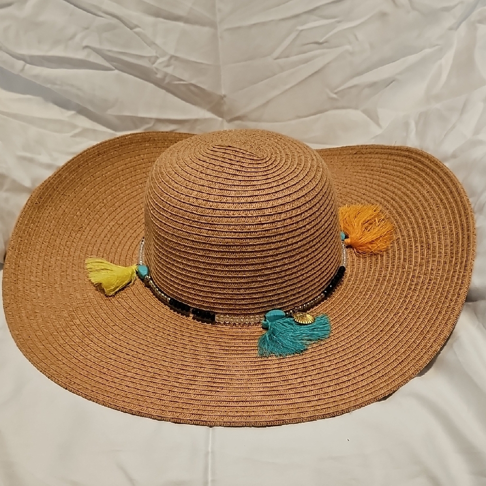Magid Beige Woven Hat
